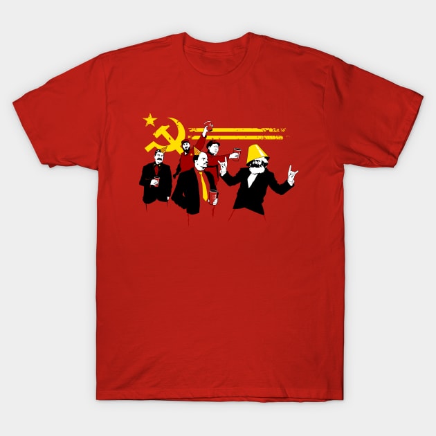 The Communist Party (original) T-Shirt by tomburns